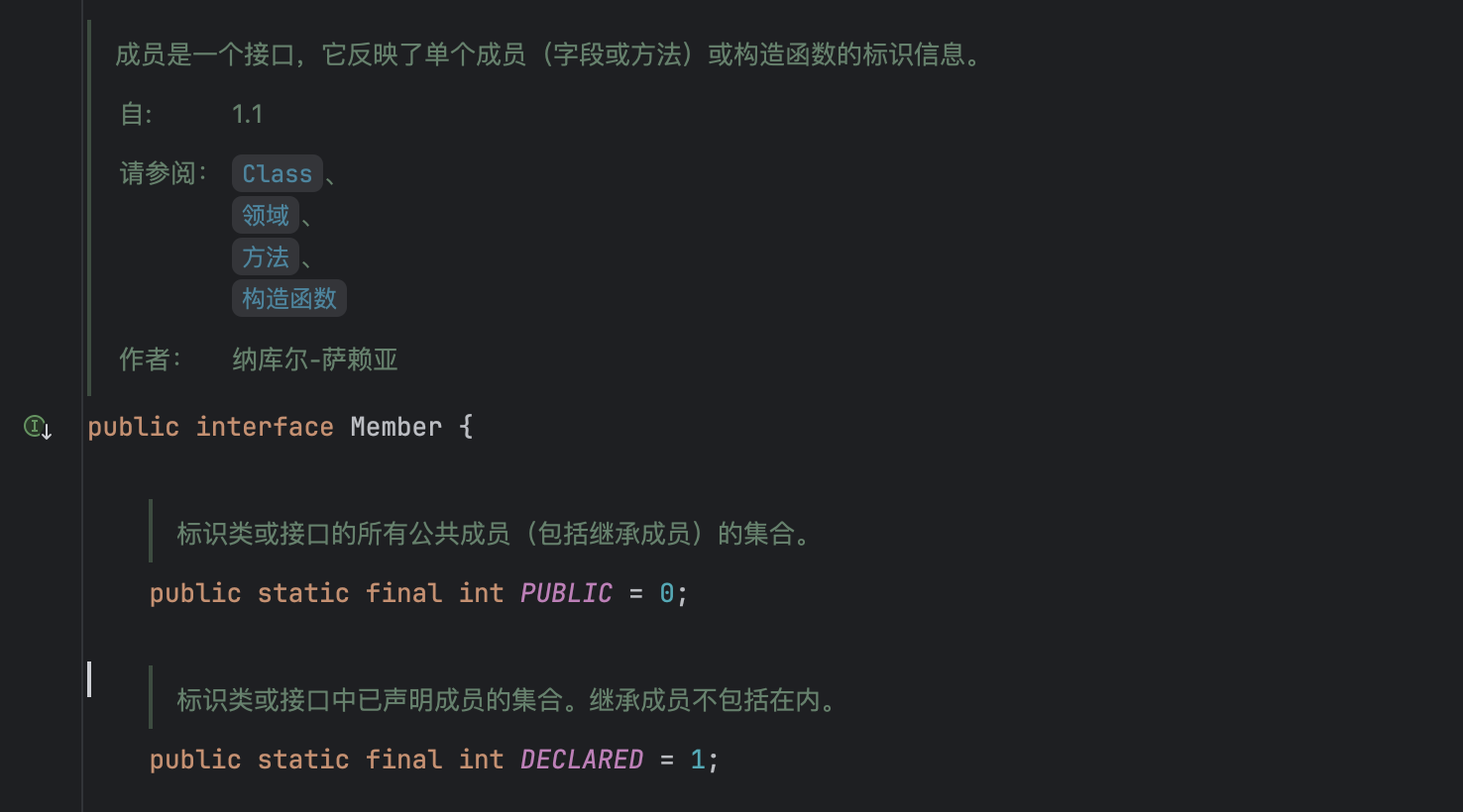 java.lang.reflect.Member